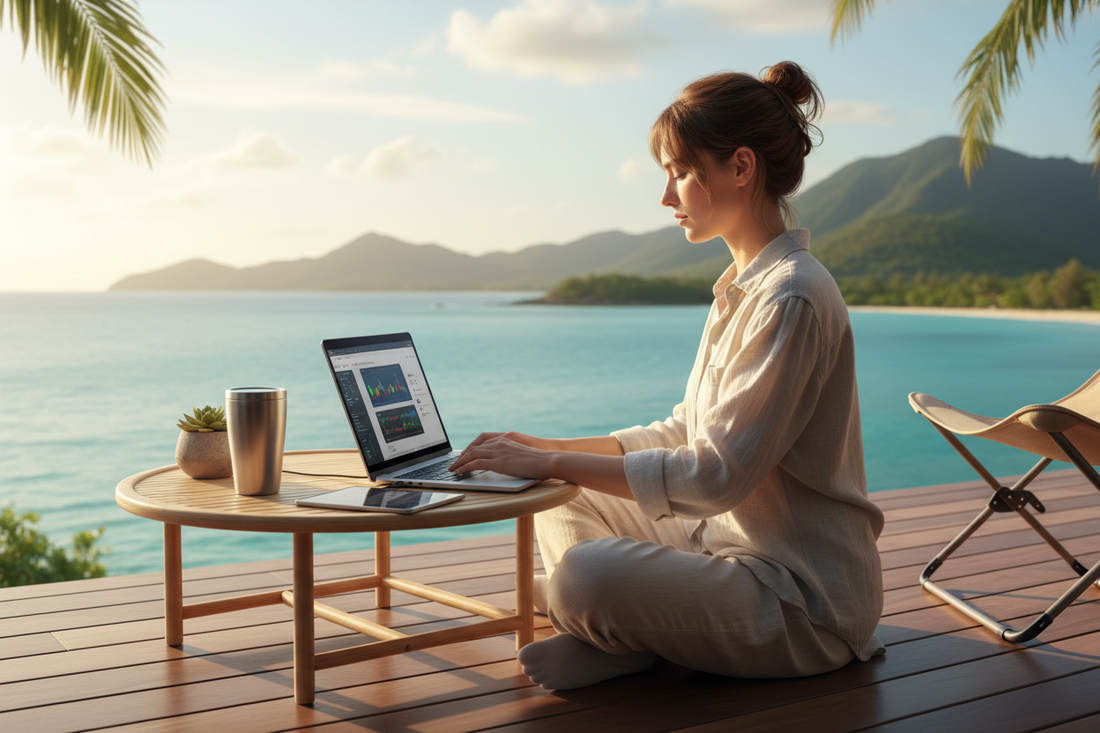 Beyond the Backpack: The Art of the Minimalist Mobile Office - Yelvio