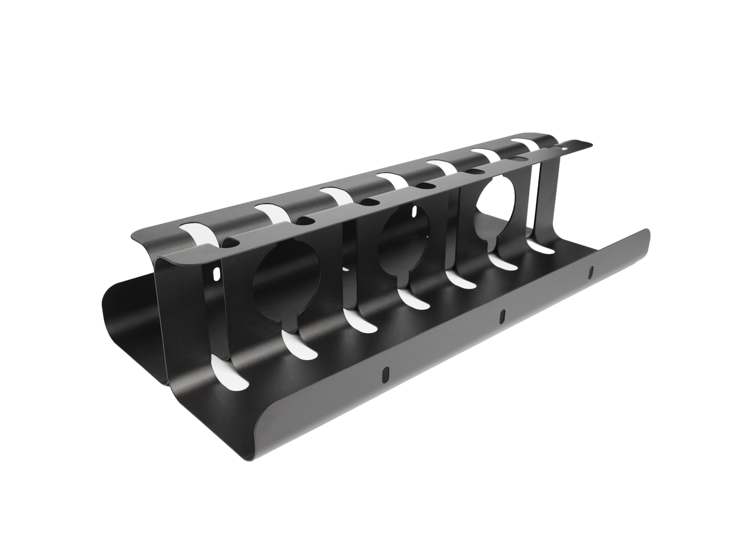 Yelvio Under-Desk Cable Management Tray | No-Drill (2 Pcs)