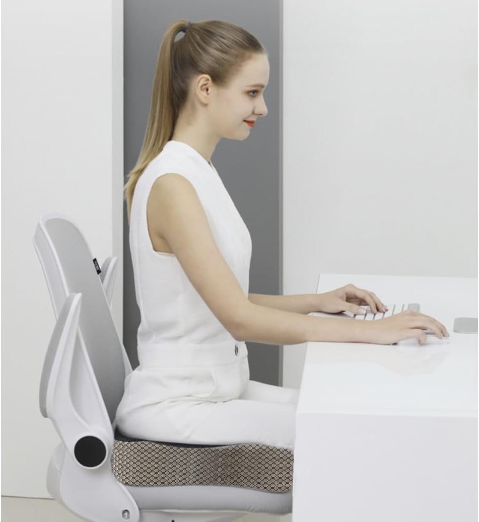 Malatec Orthopedic Chair Cushion for Ultimate Comfort and Support - Yelvio