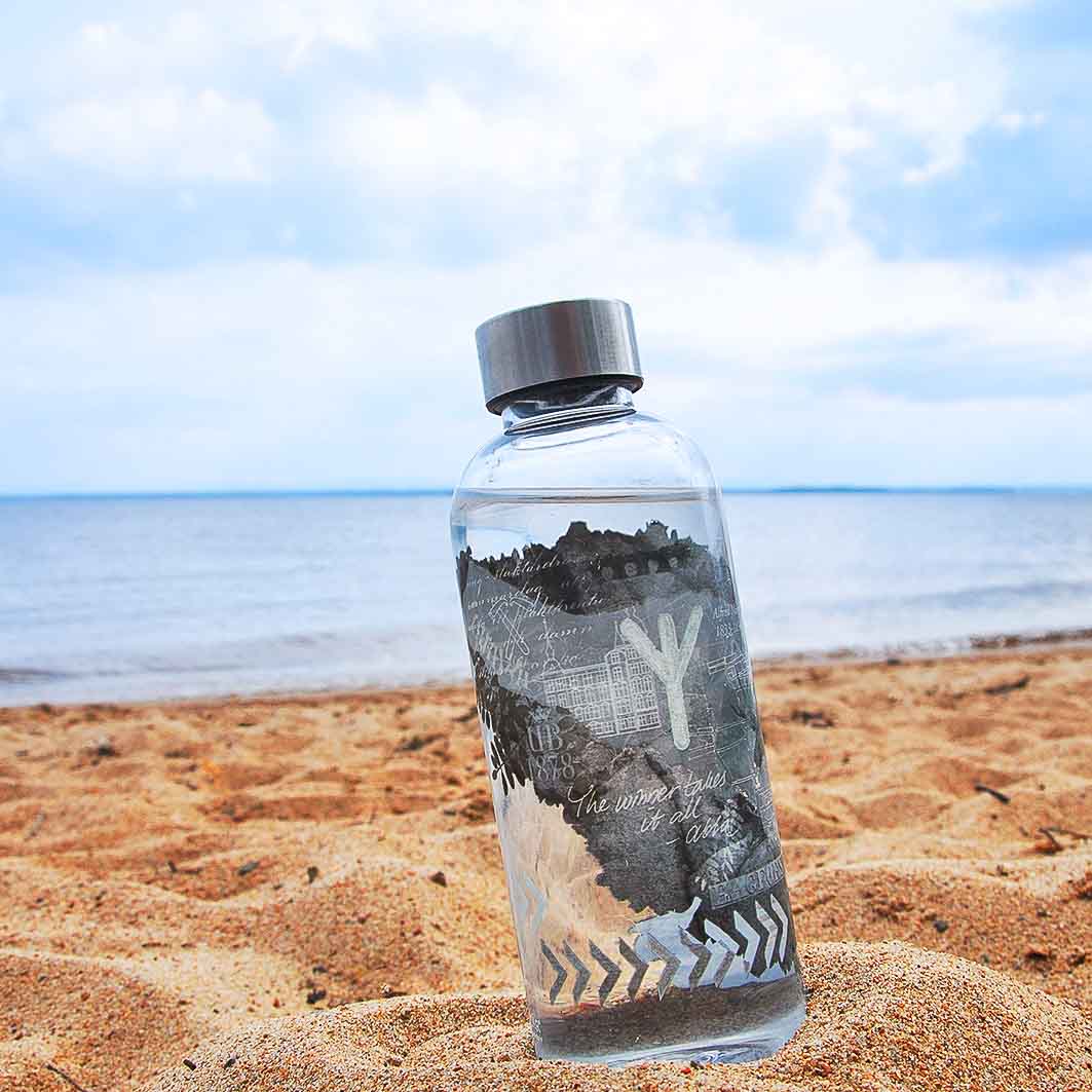 WisdomFlask Water Bottle - Carl Oscar Tritan™ 0.65L - Yelvio