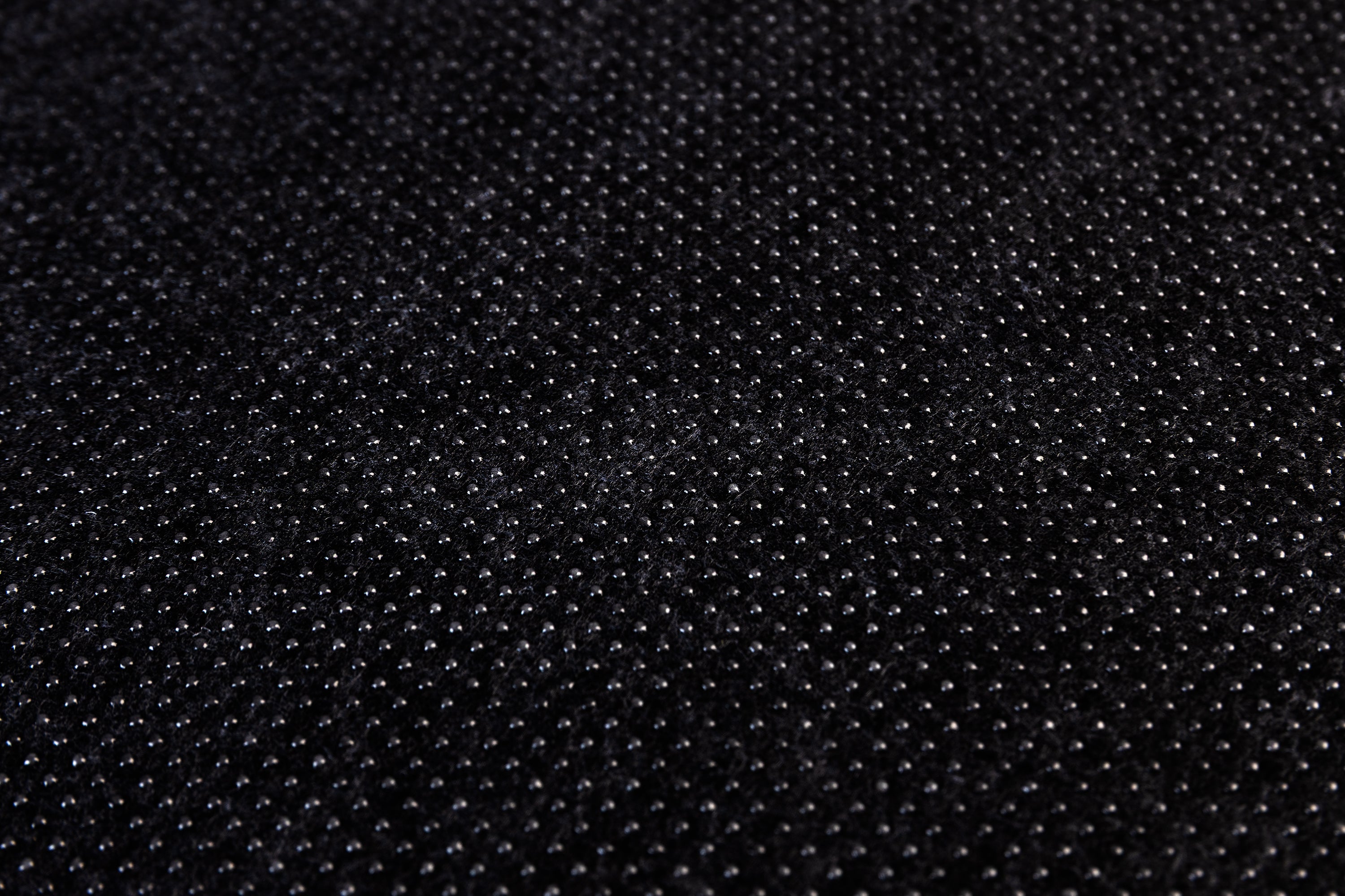 Close-up of black textured fabric