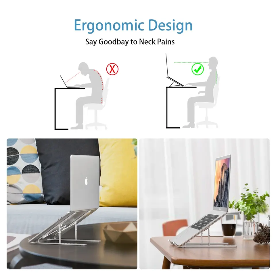 Yelvio Elevate S1 | Ergonomic Portable Laptop Stand